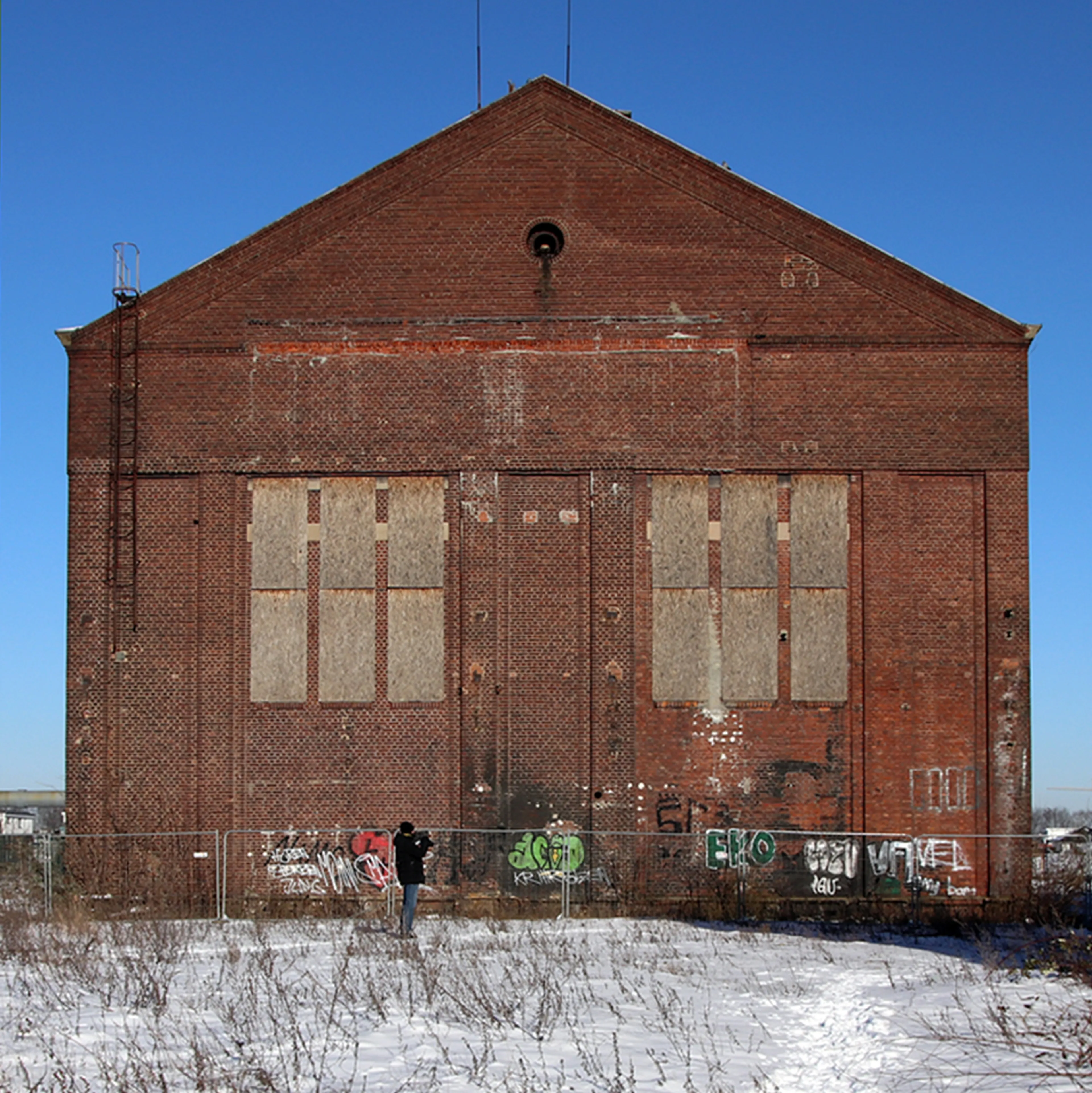 Ehemaliges Zechengelände am Niederrhein